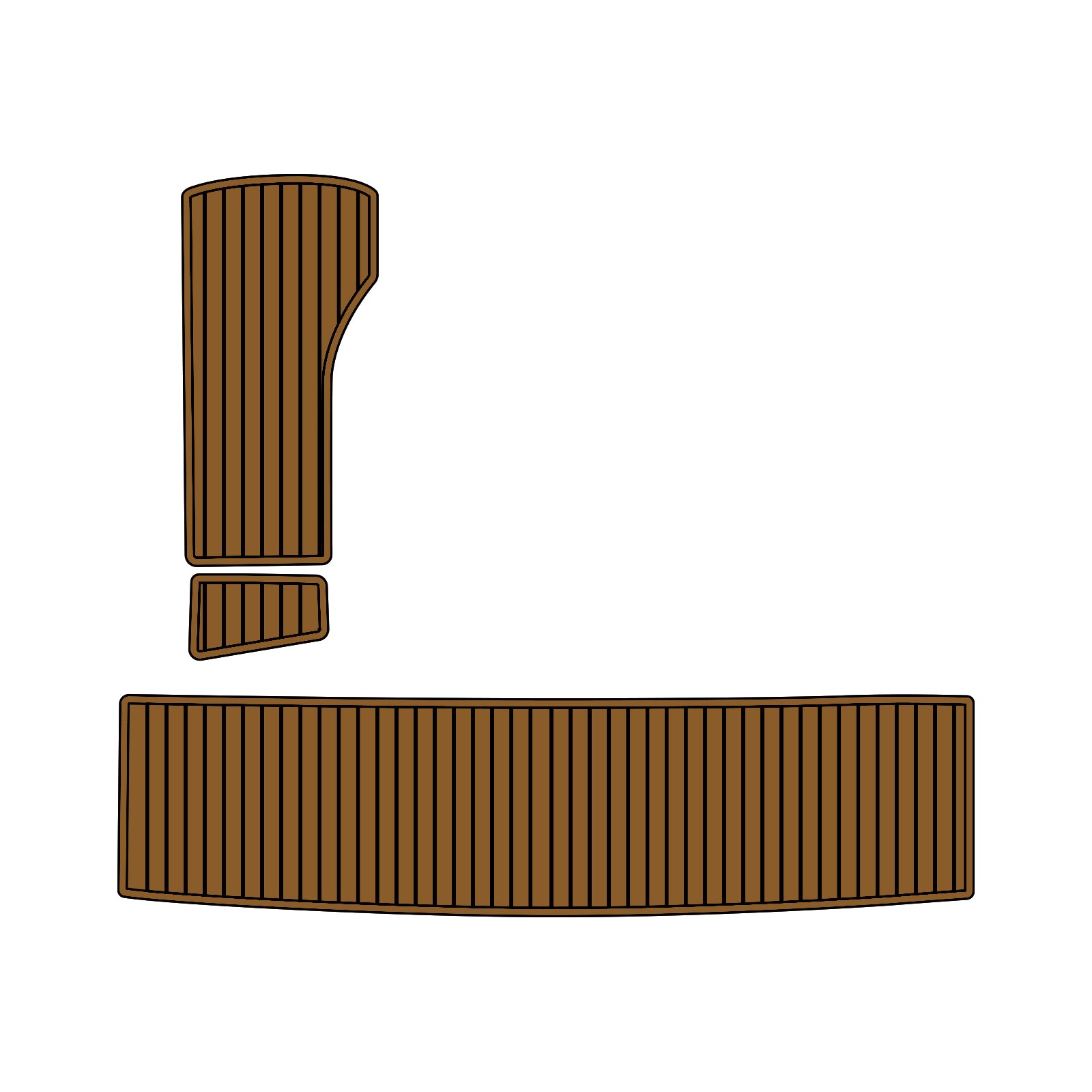 1996 Regal Commodore 27 Eva Foam Boat Flooring Boat Decking Hzchione Brown Black