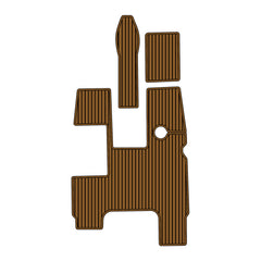 1999 Sea Ray 230 Eva Foam Boat Flooring Faux Teak Boat Deck Foam Boat Decking Marine Mat Cockpit Swim Platform Pads Hzchione Light Brown Black