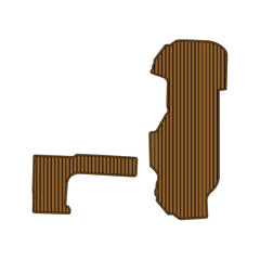 2005 Sea Ray 390 Eva Foam Boat Flooring Faux Teak Boat Deck Foam Boat Decking Marine Mat Cockpit Swim Platform Pads Hzchione Light Brown Black