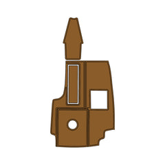 2000 MasterCraft 205V Prostar Swim Platform Cockpit Pad EVA Teak Decking Mat Hzchione Light Brown Black