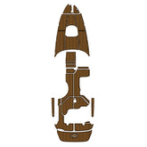 2007 Sea Ray Sundancer 260 Eva Foam Boat Flooring Faux Teak Boat Deck Foam Boat Decking Marine Mat Cockpit Swim Platform Pads Hzchione Light Brown Black