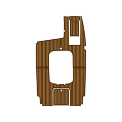 1995 Malibu Response Eva Foam Boat Flooring Faux Teak Boat Deck Foam Boat Decking Marine Mat Cockpit Swim Platform Pads Hzchione Light Brown Black