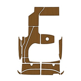 2007 Sea Ray 310 Eva Foam Boat Flooring Faux Teak Boat Deck Foam Boat Decking Marine Mat Cockpit Swim Platform Pads Hzchione Light Brown Black