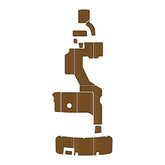 2004 Rinker Fiesta Vee 270 Swim Platform Cockpit Pad Teak EVA Foam Boat Decking