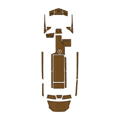 2021 Axis A24 Eva Foam Boat Flooring Faux Teak Boat Deck Foam Boat Decking Marine Mat Cockpit Swim Platform Pads Hzchione Light Brown Black