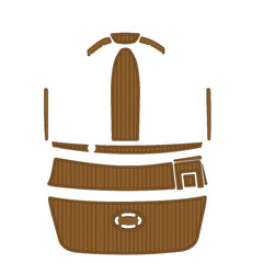 2005 Bayliner 185 Bowrider Traction Mats Eva Foam Boat Flooring Marine Decking Hzchione Brown Black