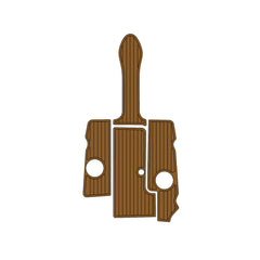 2006 Sea Ray 195 Sport Eva Foam Boat Flooring Faux Teak Boat Deck Foam Boat Decking Marine Mat Cockpit Swim Platform Pads Hzchione Light Brown Black