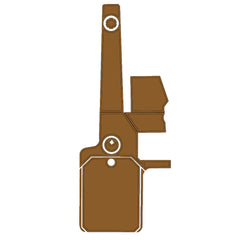 2013 Supra SA Swim Platform Cockpit Pad EVA Teak Decking Mat Hzchione Brushed Light Brown Black