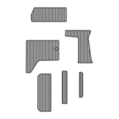 1998 Sea Ray Sundancer 370 Eva Foam Boat Flooring Faux Teak Boat Deck Foam Boat Decking Marine Mat Cockpit Swim Platform Pads Hzchione Light Gray Black