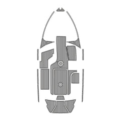 2010-2013 Malibu 23 LSV Eva Foam Boat Flooring Faux Teak Boat Deck Foam Boat Decking Marine Mat Cockpit Swim Platform Pads Hzchione Light Gray Black