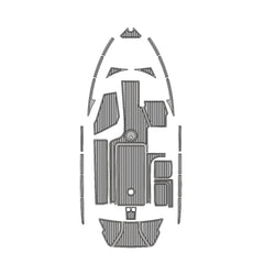 2014 Malibu 23 LSV Eva Foam Boat Flooring Faux Teak Boat Deck Foam Boat Decking Marine Mat Cockpit Swim Platform Pads Hzchione Light Gray Black