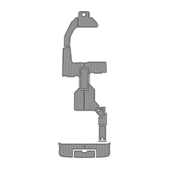 2019 Sea Ray SDX Eva Foam Boat Flooring Faux Teak Boat Deck Foam Boat Decking Marine Mat Cockpit Swim Platform Pads Hzchione Light Gray Black