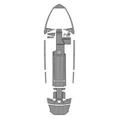 2022 Axis T250 Eva Foam Boat Flooring Faux Teak Boat Deck Foam Boat Decking Marine Mat Cockpit Swim Platform Pads Hzchione Light Gray Black