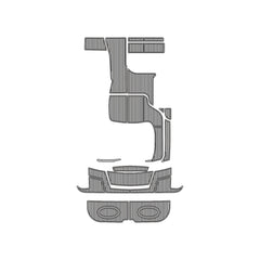 2013 Sea Ray Sundancer 280 Eva Foam Boat Flooring Faux Teak Boat Deck Foam Boat Decking Marine Mat Cockpit Swim Platform Pads Hzchione Light Gray Black