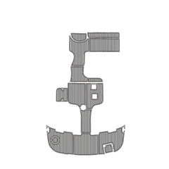 2007 Chaparral Signature 330 Eva Foam Boat Flooring Boat Decking Hzchione Light Gray Black