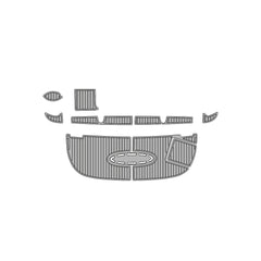 2007 Sea Ray Sundancer 320 Eva Foam Boat Flooring Faux Teak Boat Deck Foam Boat Decking Marine Mat Cockpit Swim Platform Pads Hzchione Light Gray Black