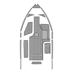 2014-2017 Axis T22 Eva Foam Boat Flooring Faux Teak Boat Deck Foam Boat Decking Marine Mat Cockpit Swim Platform Pads Hzchione Light Gray Black