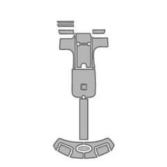 2006 Chaparral 225 SSI Swim Platform Cockpit Pad EVA Teak Decking Boats Mat Hzchione Light Gray Black Brushed