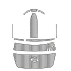 2005 Bayliner 185 Bowrider Traction Mats Eva Foam Boat Flooring Marine Decking Hzchione Light Gray Black