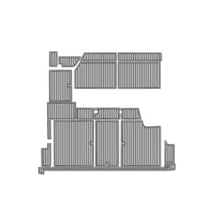 1991 Sea Ray Sundancer Eva Foam Boat Flooring Faux Teak Boat Deck Foam Boat Decking Marine Mat Cockpit Swim Platform Pads Hzchione Light Gray Black