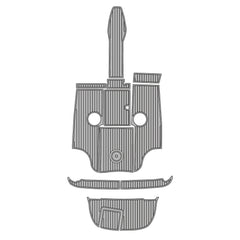 2001 Sea Ray 230 BR Eva Foam Boat Flooring Faux Teak Boat Deck Foam Boat Decking Marine Mat Cockpit Swim Platform Pads Hzchione Light Gray Black