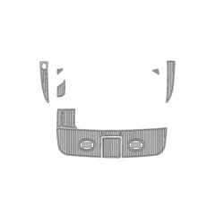 2001 Sea Ray 310 Eva Foam Boat Flooring Faux Teak Boat Deck Foam Boat Decking Marine Mat Cockpit Swim Platform Pads Hzchione Light Gray Black