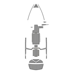 2012-2015 Tige Z3 Eva Foam Boat Flooring Faux Teak Boat Deck Foam Boat Decking Marine Mat Cockpit Swim Platform Pads Hzchione Light Gray Black