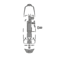 2021 Malibu M240 Eva Foam Boat Flooring Faux Teak Boat Deck Foam Boat Decking Marine Mat Cockpit Swim Platform Pads Hzchione Light Gray Black