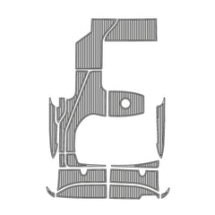 2007 Sea Ray 310 Eva Foam Boat Flooring Faux Teak Boat Deck Foam Boat Decking Marine Mat Cockpit Swim Platform Pads Hzchione Light Gray Black