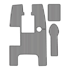 2007-2012 Sea Ray 205 Eva Foam Boat Flooring Faux Teak Boat Deck Foam Boat Decking Marine Mat Cockpit Swim Platform Pads Hzchione Light Gray Black