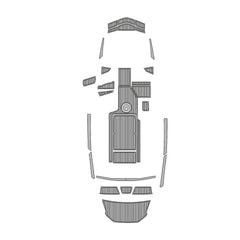 2022 Axis A22 Eva Foam Boat Flooring Faux Teak Boat Deck Foam Boat Decking Marine Mat Cockpit Swim Platform Pads Hzchione Light Gray Black