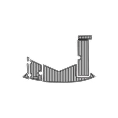 2006 Regal 2200 WT Eva Foam Boat Flooring Boat Decking Hzchione Medium Black