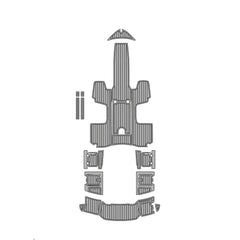 2018 Chaparral H20 Sport 19 Eva Foam Boat Flooring Faux Teak Boat Deck Foam Boat Decking Marine Mat Cockpit Swim Platform Pads Hzchione Light Gray Black