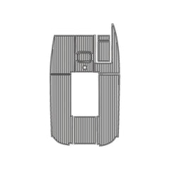 1999 Malibu Response Eva Foam Boat Flooring Faux Teak Boat Deck Foam Boat Decking Marine Mat Cockpit Swim Platform Pads Hzchione Light Gray Black