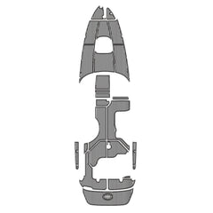 2007 Sea Ray Sundancer 260 Eva Foam Boat Flooring Faux Teak Boat Deck Foam Boat Decking Marine Mat Cockpit Swim Platform Pads Hzchione Light Gray Black
