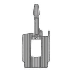 1999 Mastercraft 205V Swim Platform Cockpit Pad EVA Teak Decking Mat Hzchione Faux Teak Light Gray Black