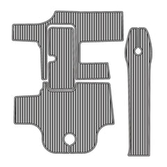 2000 Sea Ray 280 Eva Foam Boat Flooring Faux Teak Boat Deck Foam Boat Decking Marine Mat Cockpit Swim Platform Pads Hzchione Light Gray Black