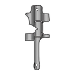 2001 Sea Ray 290 BR Eva Foam Boat Flooring Faux Teak Boat Deck Foam Boat Decking Marine Mat Cockpit Swim Platform Pads Hzchione Light Gray Black