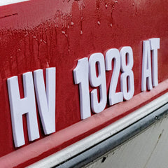 3D EVA Decals Stickers Boat Letters and Numbers Registration Hzchione