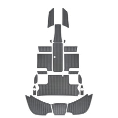 2004-2012 Sea Doo Speedster 200 Eva Foam Boat Flooring Faux Teak Boat Deck Hzchione Dark Gray Black