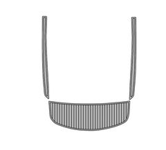 2011 Supra Launch 21V Traction Mats Eva Foam Boat Flooring Marine Decking Hzchione Light Grey Black