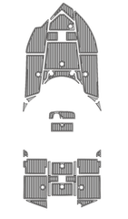2017 Epic 23 SC Traction Mats Eva Foam Boat Flooring Marine Decking Hzchione Light Grey Black