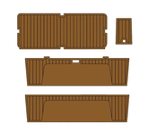 YETI TUNDRA 250 Cooler Pad Hzchione Light Brown Black