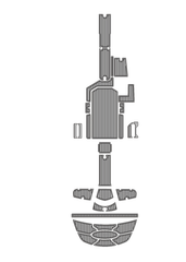 2009 Nautique 230 Traction Mats Eva Foam Boat Flooring Marine Decking Hzchione Light Grey Black