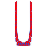 1996-2002 Sea Doo GTX NON 4-TEC Customize Jet Ski Mats Non-Slip Motorboat Traction Mat Hzchione Red Blue