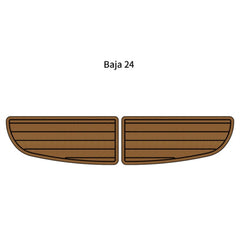 Baja 24 Swim Platform Traction Mats Eva Foam Boat Flooring Marine Decking