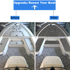 Hzchione EVA Flooring For Boat Non-slip Surfboard Traction Mat Deep Striped Groove Hzchione