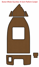 Boston Whaler Dauntless 16 Swim Platform Cockpit Traction Mats Eva Foam Boat Flooring Marine Decking Traction Mats Eva Foam Boat Flooring Marine Decking Traction Mats Eva Foam Boat Flooring Marine Decking Hzchione