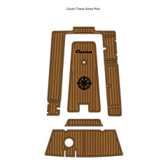 Cavan Triana Santa Pola Swim Platform Cockpit Traction Mats Eva Foam Boat Flooring Marine Decking