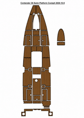 Contender 36 Cockpit Pad Traction Mats Eva Foam Boat Flooring Marine Decking Hzchione